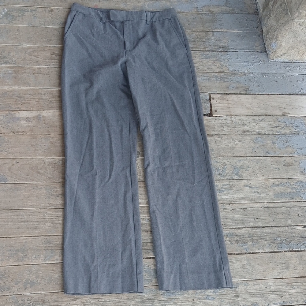 Old Navy Gray Workwear Wide Leg Pants Size 8